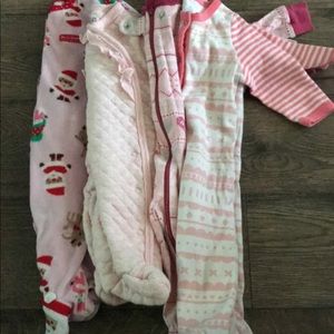 infant girls pajamas